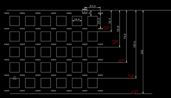 Хорошая цена Толщина прокладки 0.15m 0.2mm никеля батареи чистая с расстоянием 23,4 тангажей онлайн
