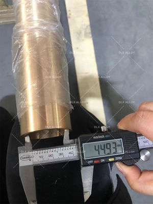 Устойчивость к морской воде Устойчивость к высокой температуре Чистая никелевая труба с индивидуальными размерами для промышленных применений